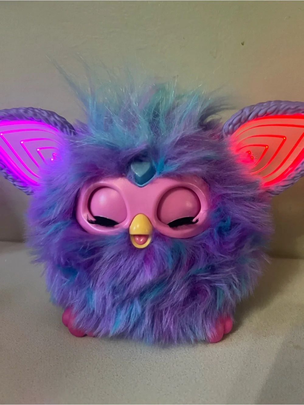 Furny animated Interactive Stuffed Animal Toy - Cute Heart Detail